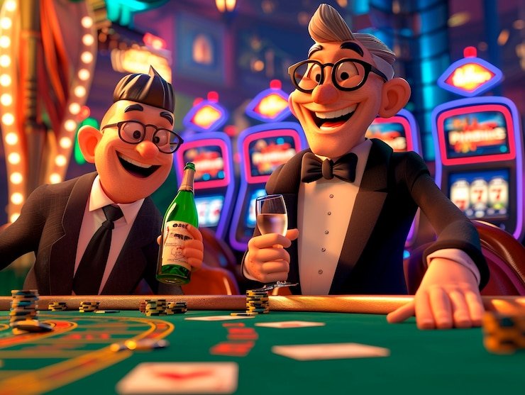 Evolution Gaming live dealer studio with multi-camera setup and croupier